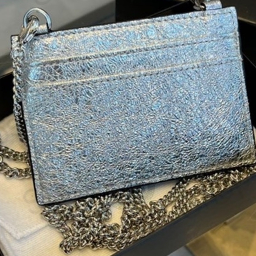 Versace Silver Chain Wallet - image 4